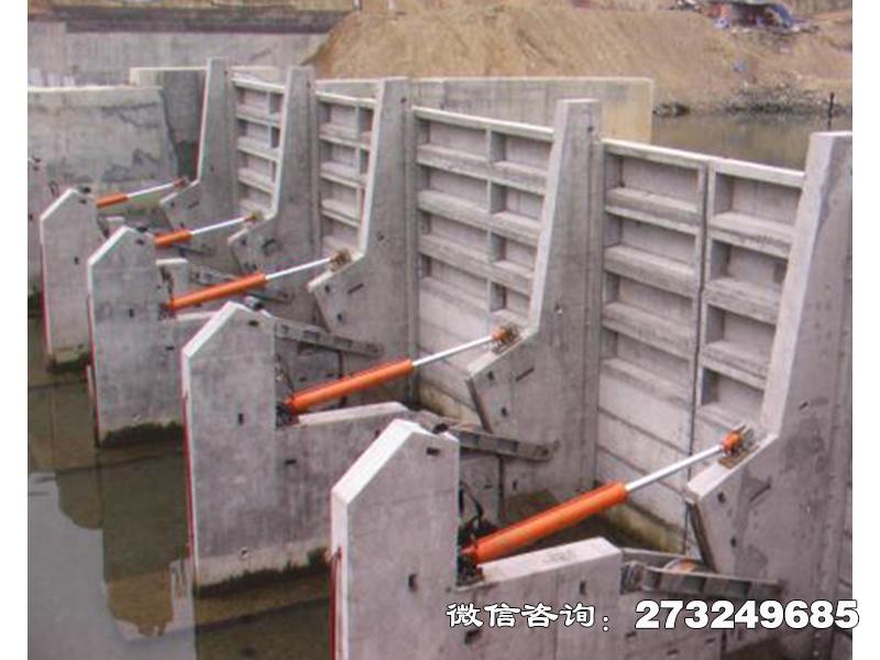 乡宁县水库水电站液压闸门